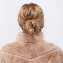 Load image into Gallery viewer, CNEGOVIK 2018 winter short rabbit fur real fur batwing coat short real fur coat womens Winter