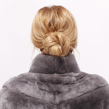 Load image into Gallery viewer, CNEGOVIK 2018 winter short rabbit fur real fur batwing coat short real fur coat womens Winter